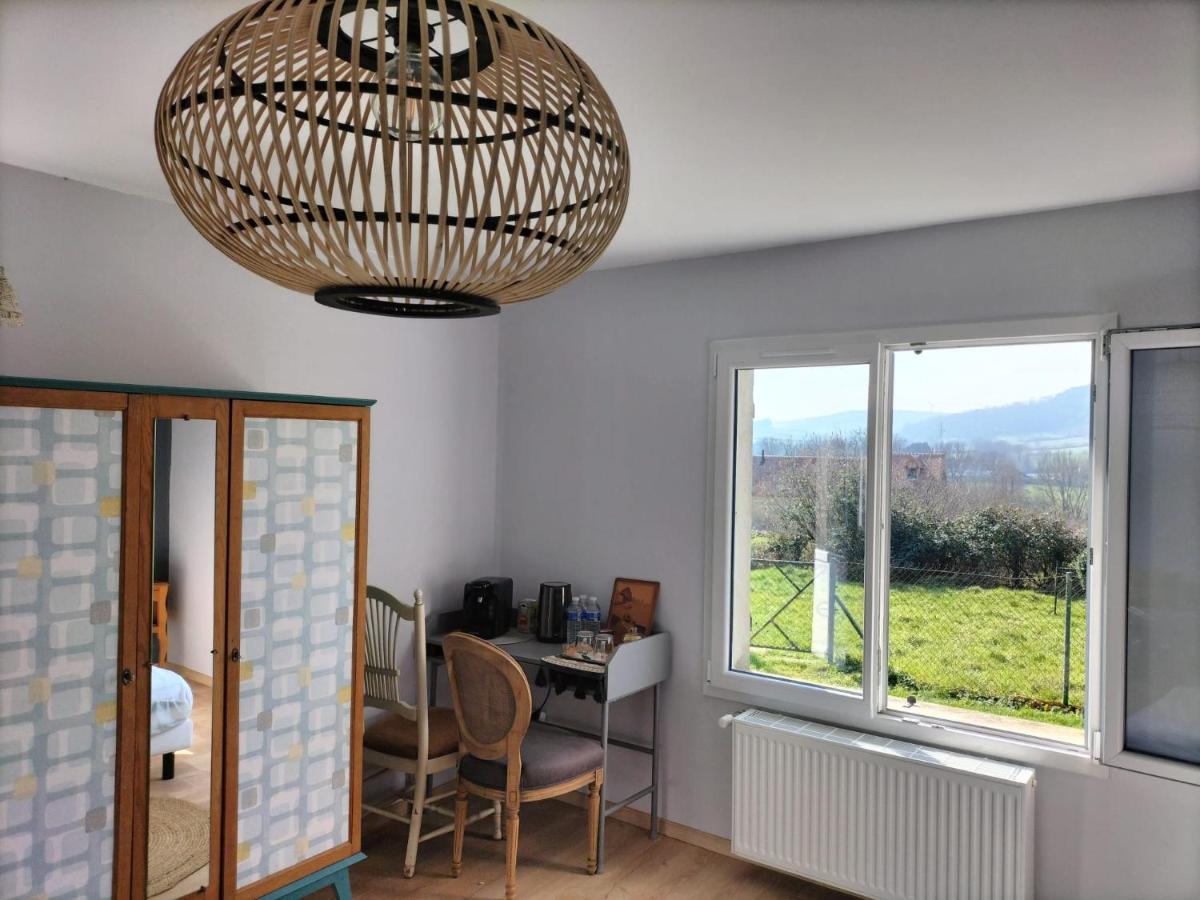 Agreable Chambre Meublee, Vue Sur La Vallee De L'Auxois Villy-en-Auxois 外观 照片
